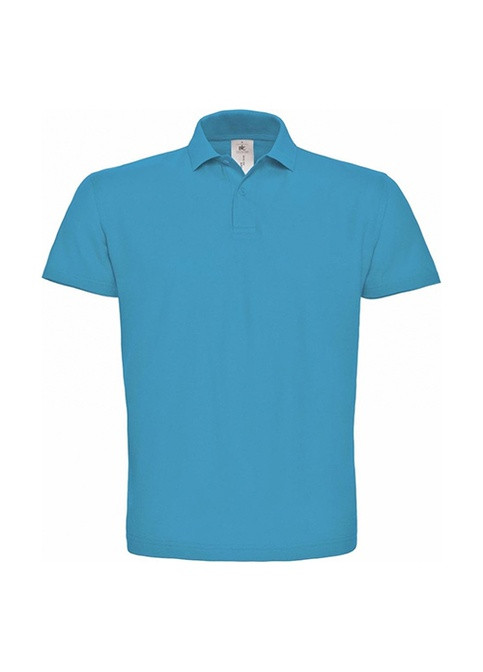 Голубой футболка-тенниска для мужчин B&C
