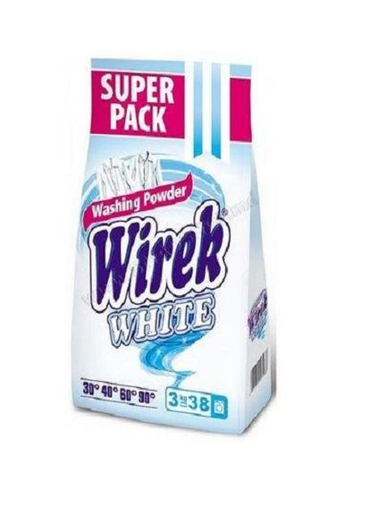 Пральний порошок White для білої білизни 3 кг Wirek (265151994)
