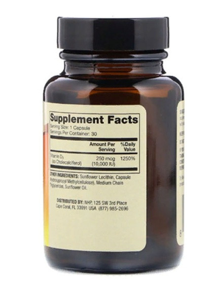 Liposomal Vitamin D3 10000 IU 30 Caps Dr. Mercola (256724359)