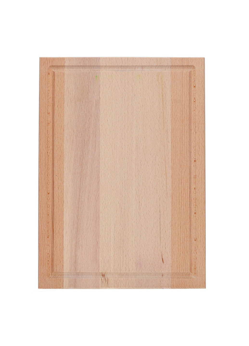Дошка кухонна обробна дерев'яна з бука 25х35 см із жолобом Wood&Steel (259470710)
