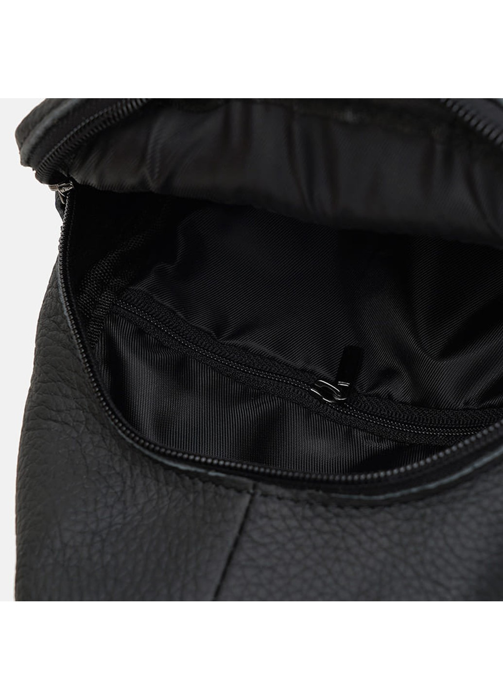 Чоловічий рюкзак шкіряний через плече K1223abl-black Keizer (266143452)
