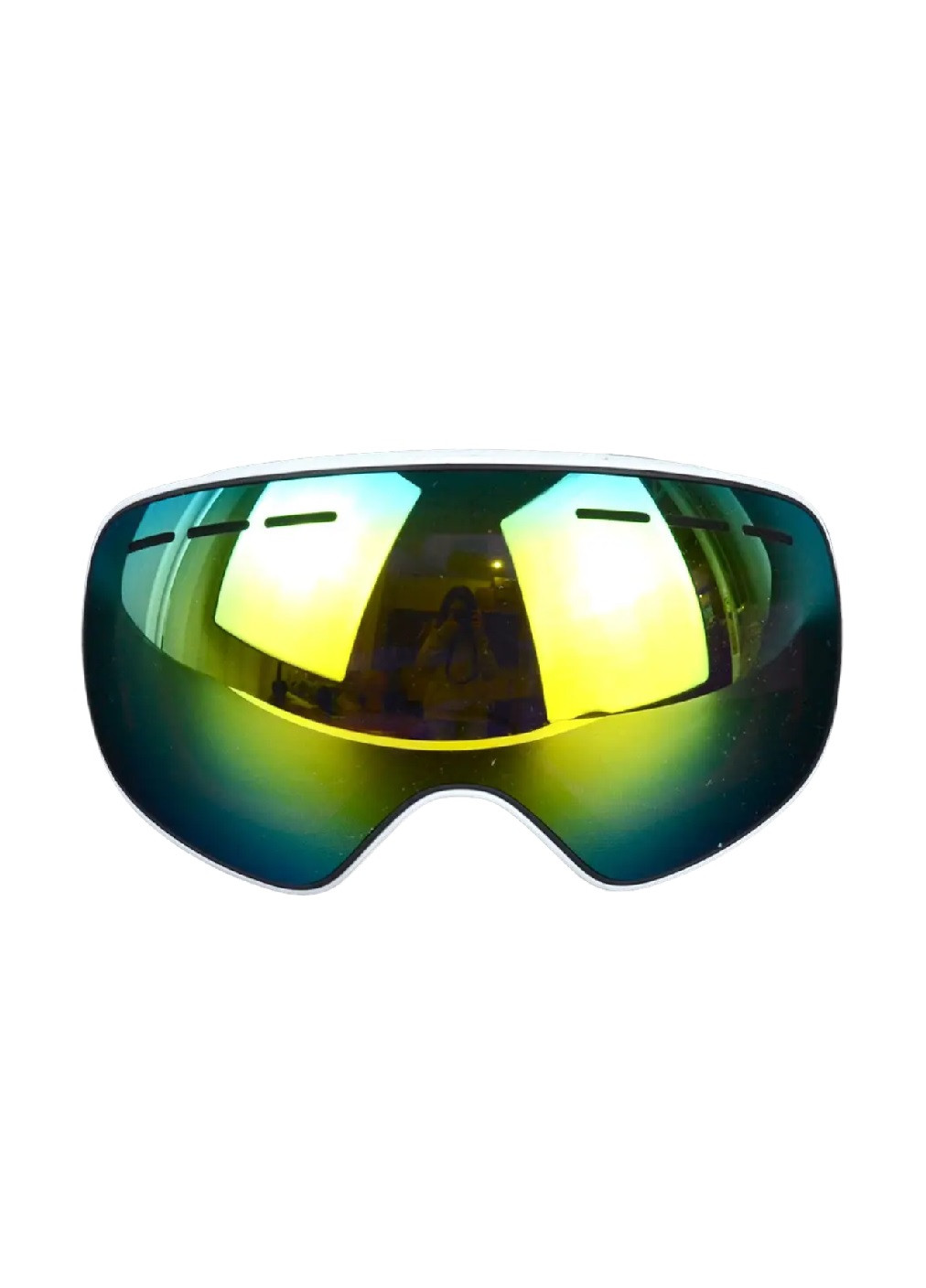Маска окуляри гірськолижні захисні для сноуборду лиж зимових видів спорту зі знімним ремінцем 16х9 см (475938-Prob) Unbranded (275068635)