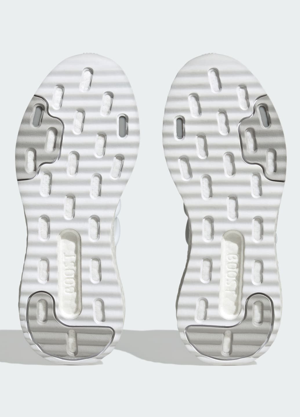 Белые всесезонные кроссовки x_plr boost juniors adidas