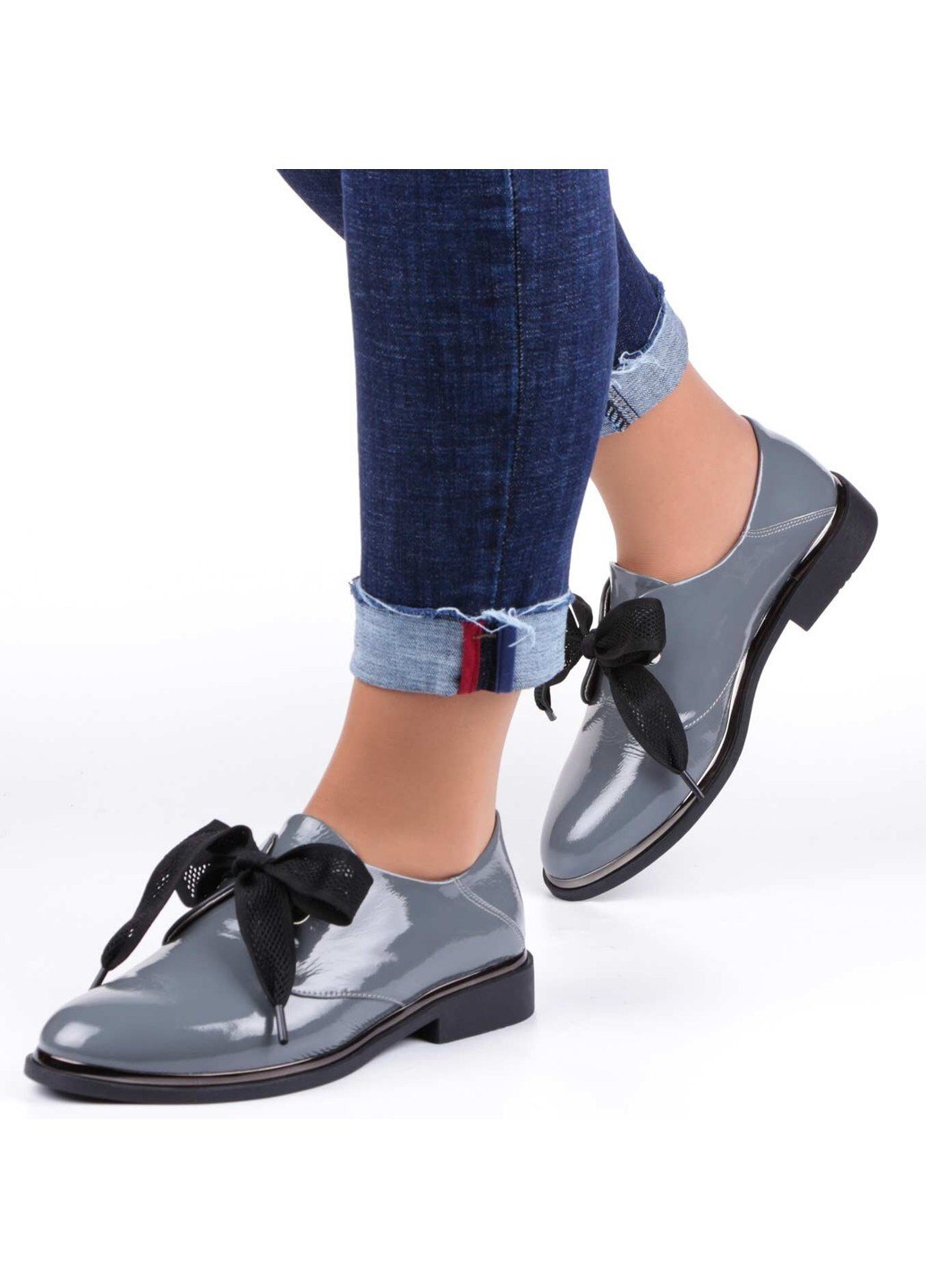 Жіночі туфлі на низькому ходу 224109 Deenoor (258958481)