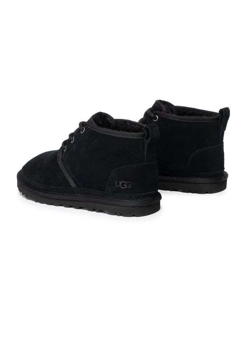 Черные женские ботинки угги UGG
