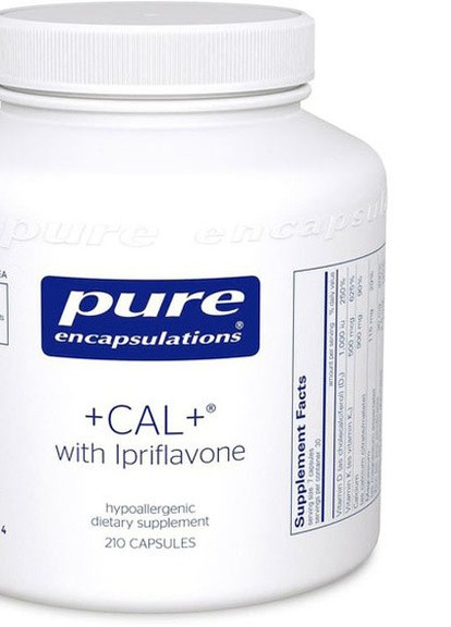CAL+ with Ipriflavone 210 Caps PE-00053 Pure Encapsulations (258499380)