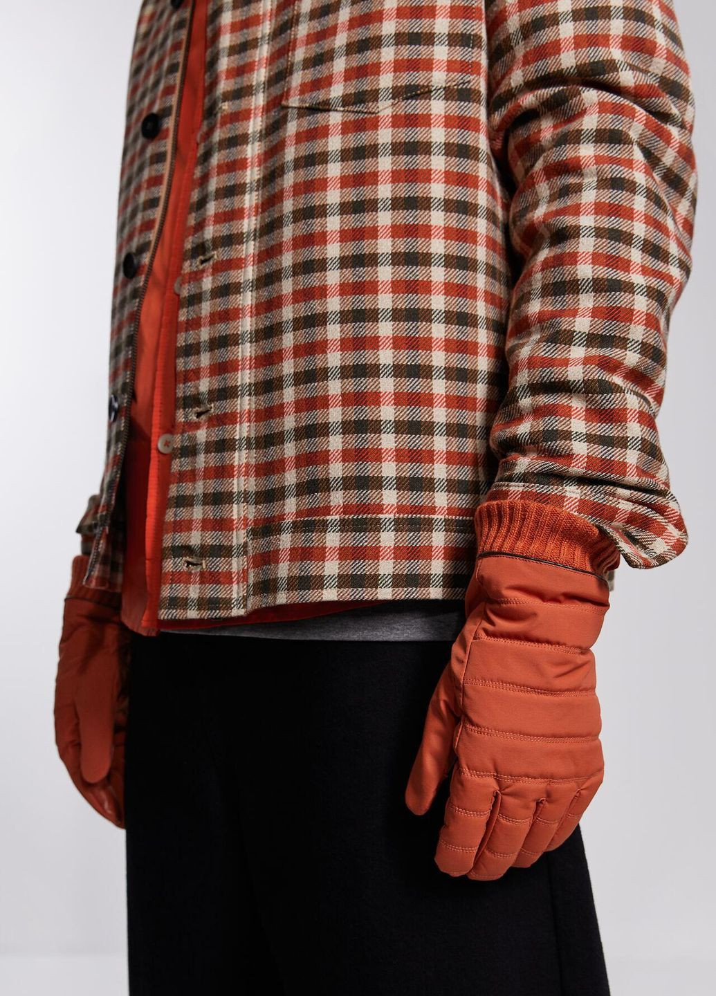 Перчатки,терракотовый, Zara (269370873)