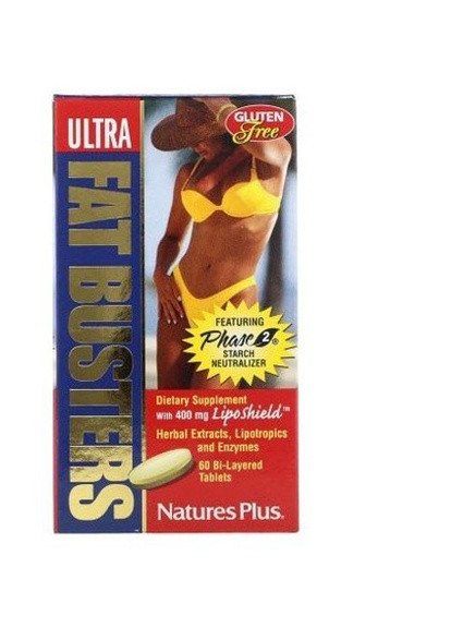 Nature's Plus Ultra Fat Busters 60 Bi-Layered Tabs Natures Plus (257079428)