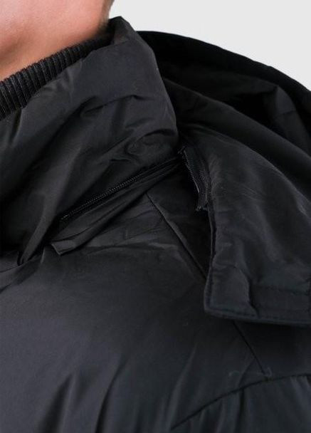 Чорна куртка демісезон,чорний з принтом білий, Glo-Story