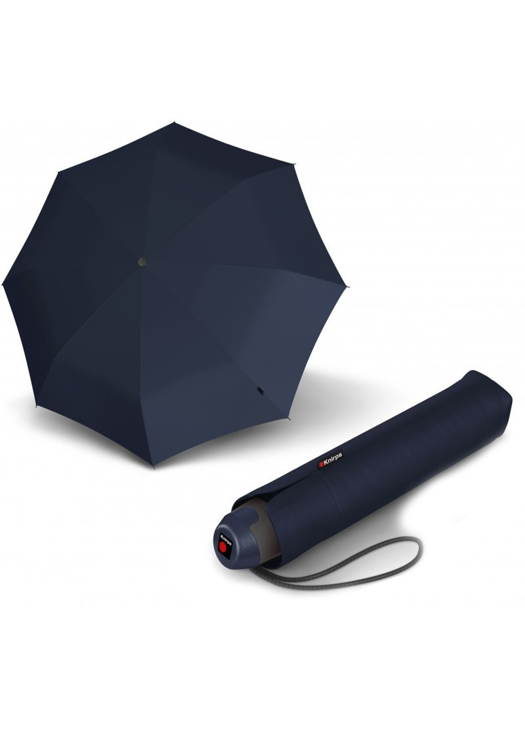 Синя парасолька механічний e.050 navy kn95 1050 6901 Knirps маленька (262449223)