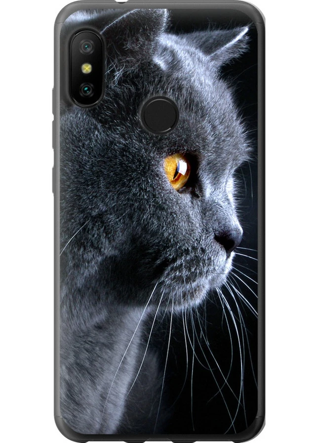 Силиконовый чехол 'Красивый кот' для Endorphone Xiaomi Mi A2 Lite (257905048)