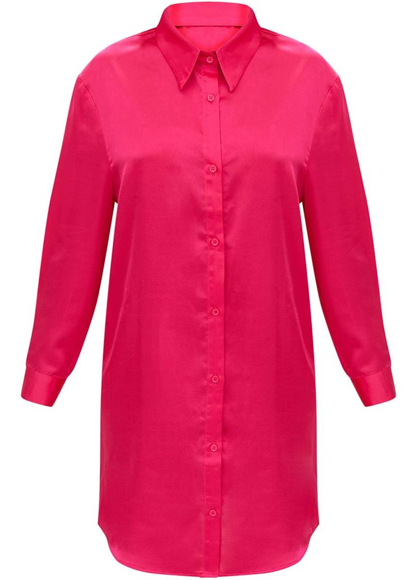 Розовая демисезонная блуза PrettyLittleThing