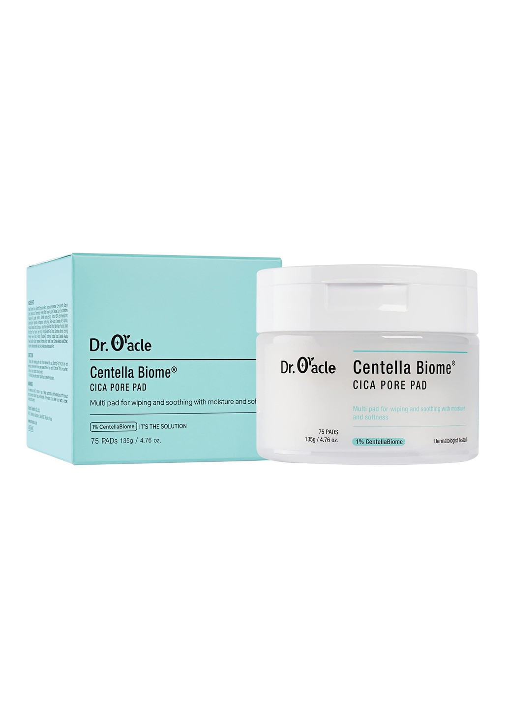 Диски для обличчя Centella Biome Cica Pore Pad Dr.Oracle 75 шт Dr. Oracle (269238146)