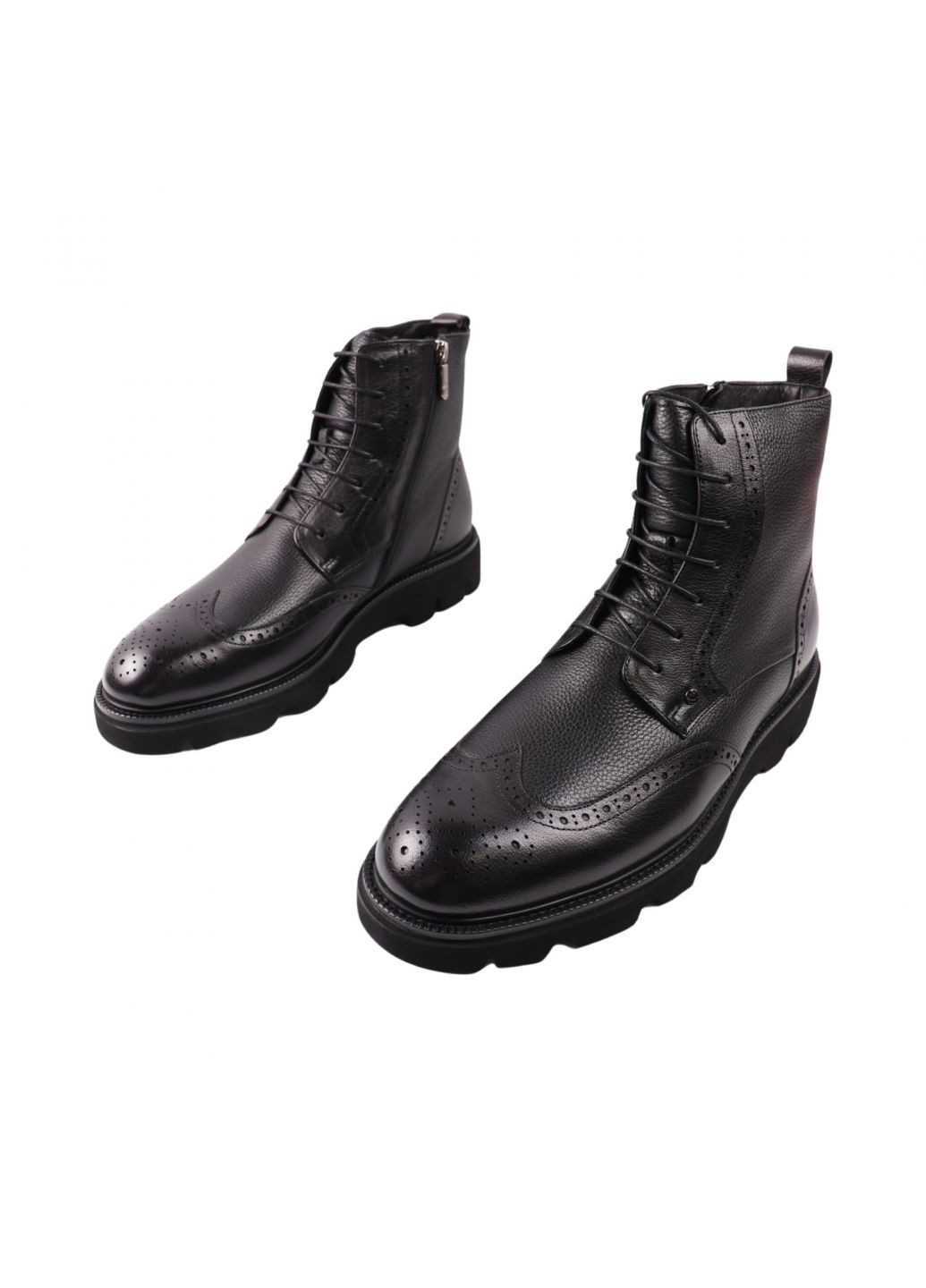 Черевики чоловічі чорні натуральна шкіра Cosottinni 448-24ZHC (269237376)