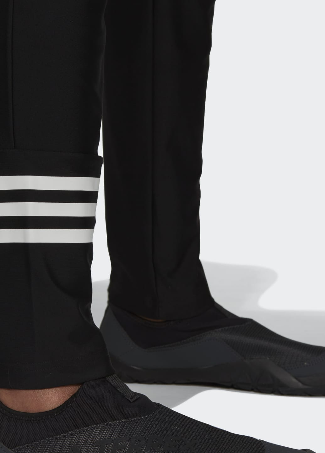 Чорний літній легінси для плавання 3-stripes adidas
