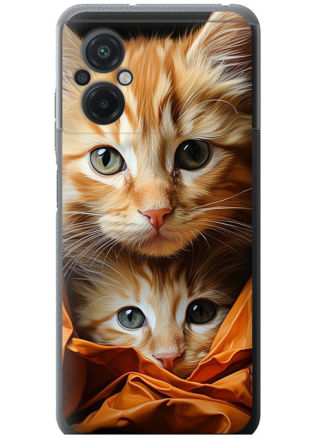 Силіконовий чохол 'Котики 2' для Endorphone Xiaomi Poco M5 (267239958)