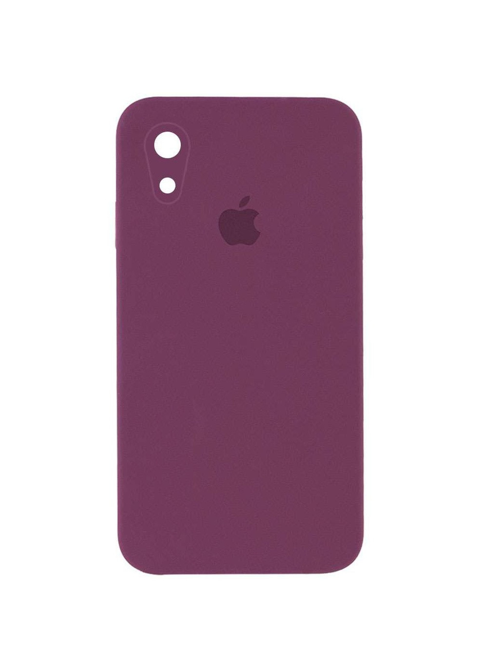 Чехол Silicone Case Square с защитой камеры для Apple iPhone XR (6.1") Epik (258783923)