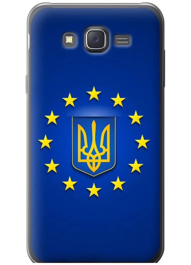 Силиконовый чехол 'Евросоюз 6' для Endorphone Samsung Galaxy J7 J700H (269357495)