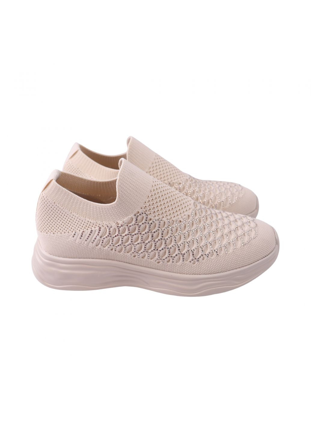Кроссовки женские бежевые текстиль Gelsomino 271-24LK бежевые (277753142)