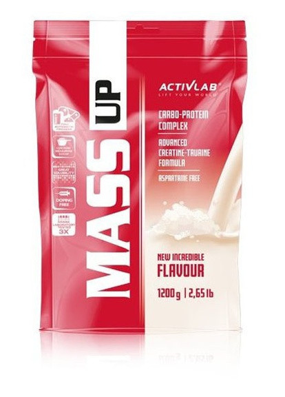 Mass UP 1200 g /12 servings/ Fudge Cream ActivLab (256777371)