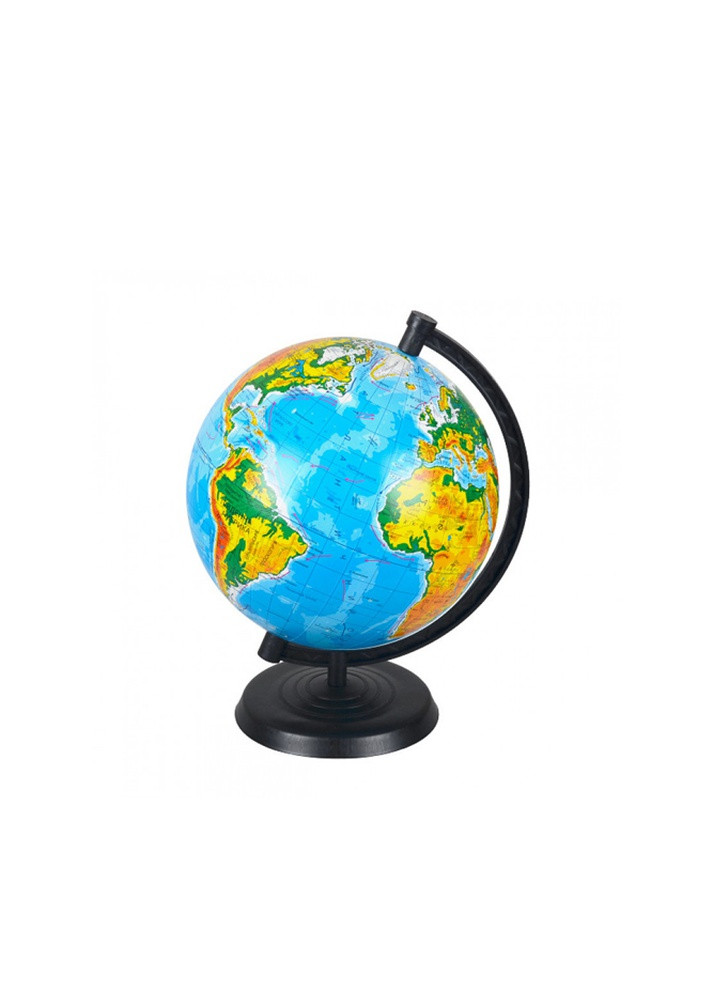 Глобус географічний, D220 мм колір різнокольоровий 00-00222570 No Brand (259421991)