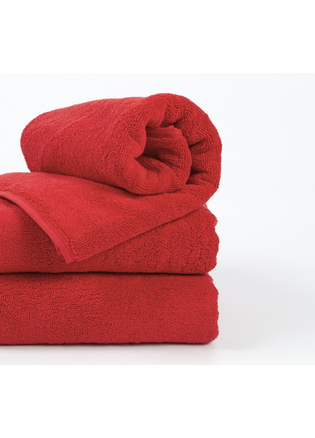 Lotus полотенце отель - красный 70*140 (20/2) 550 г/м² однотонный красный производство - Турция
