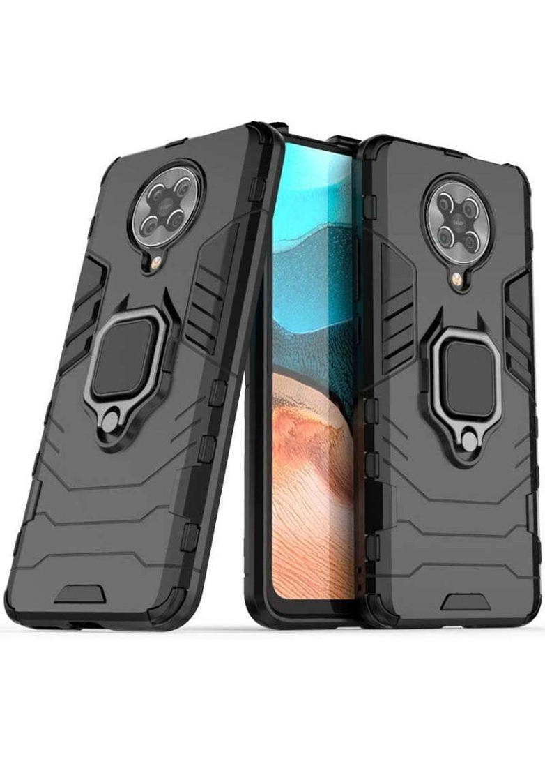 Протиударний чохол Transformer з кільцем на Xiaomi Redmi K30 Pro / Poco F2 Pro Epik (258524185)