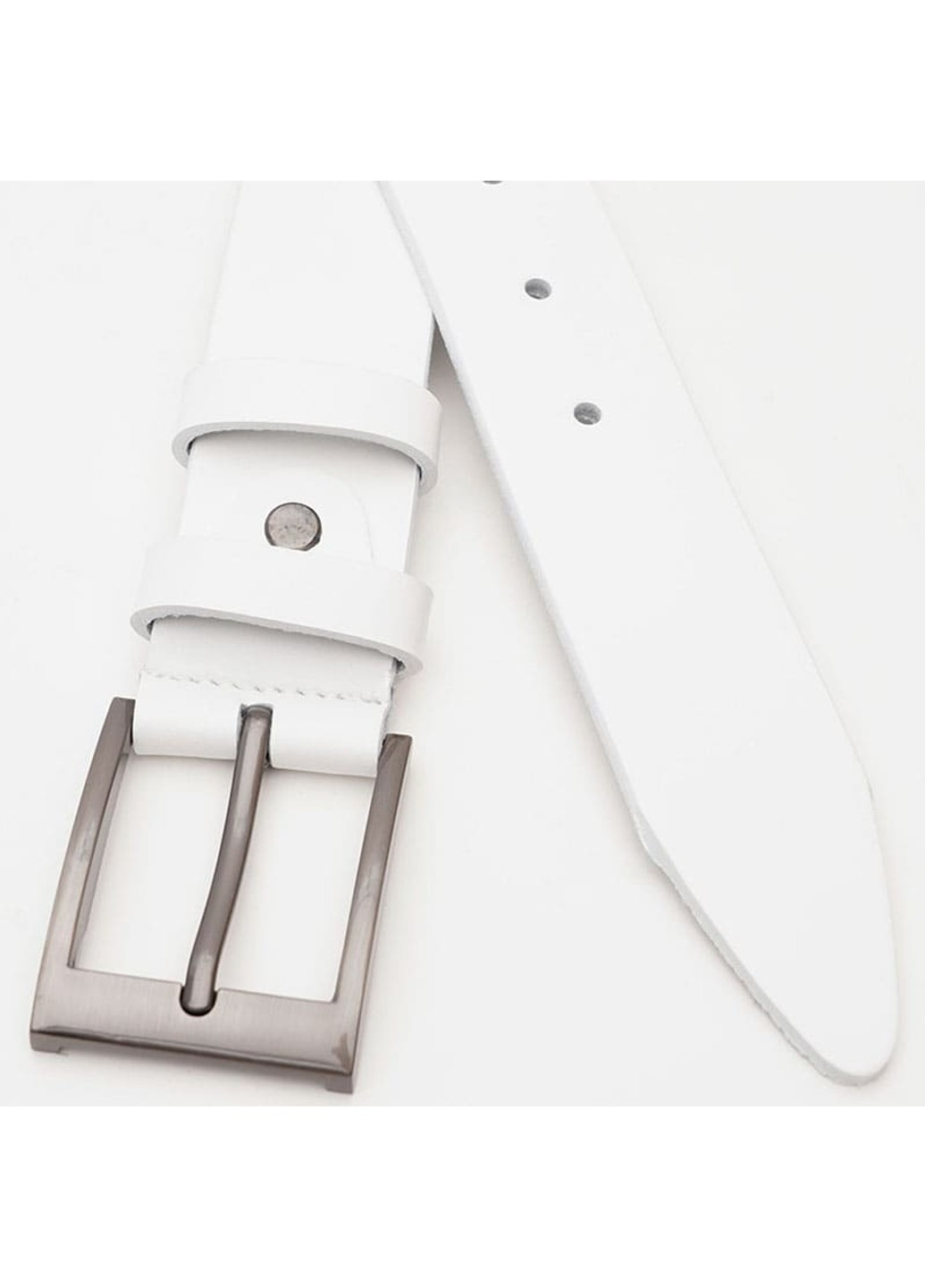 Мужской кожаный ремень V1115FX14-white Borsa Leather (266143242)