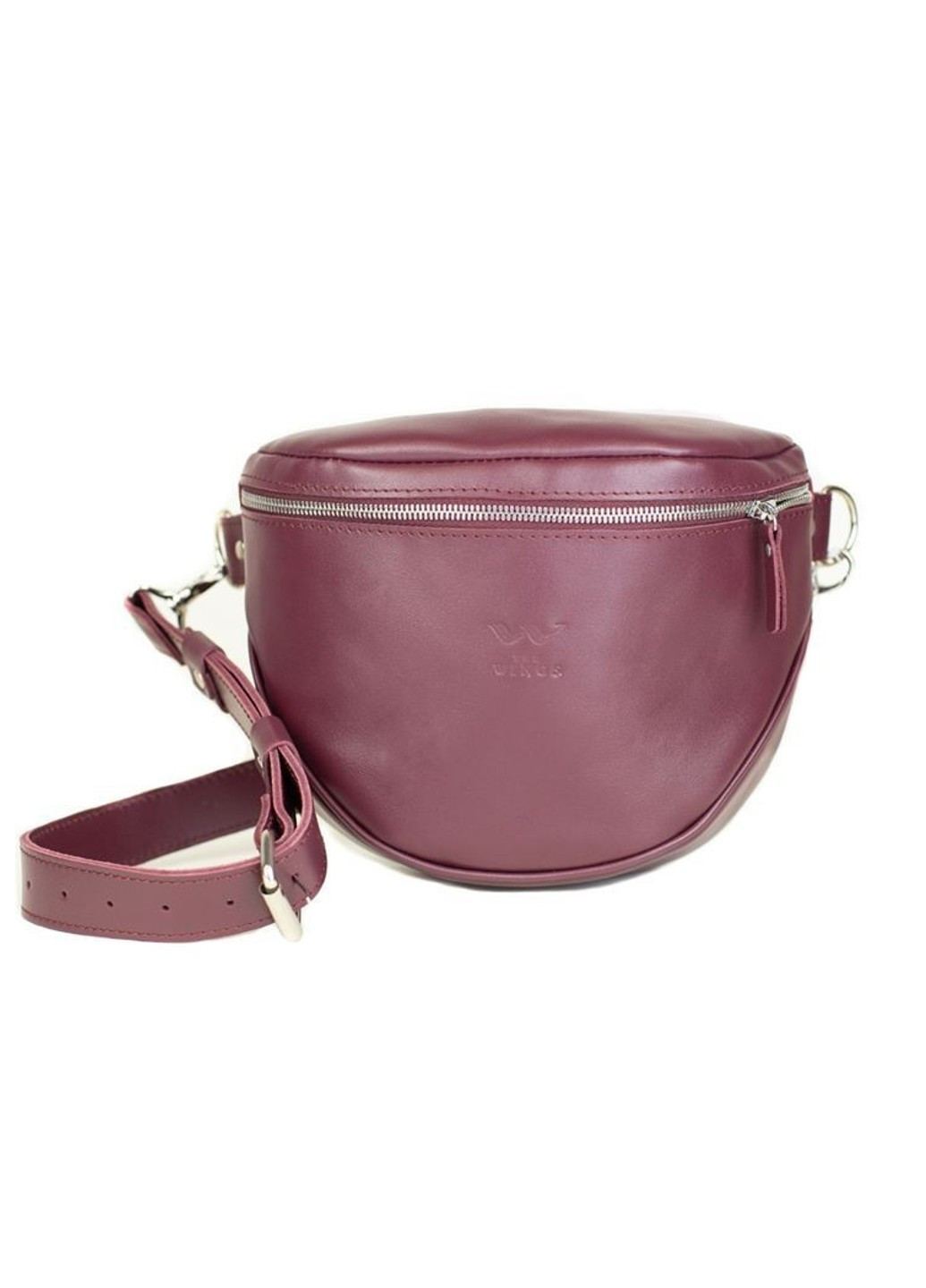 Кожаная бананка Vacation бордовая TW-VACATION-MARS-KSR The Wings (263605883)