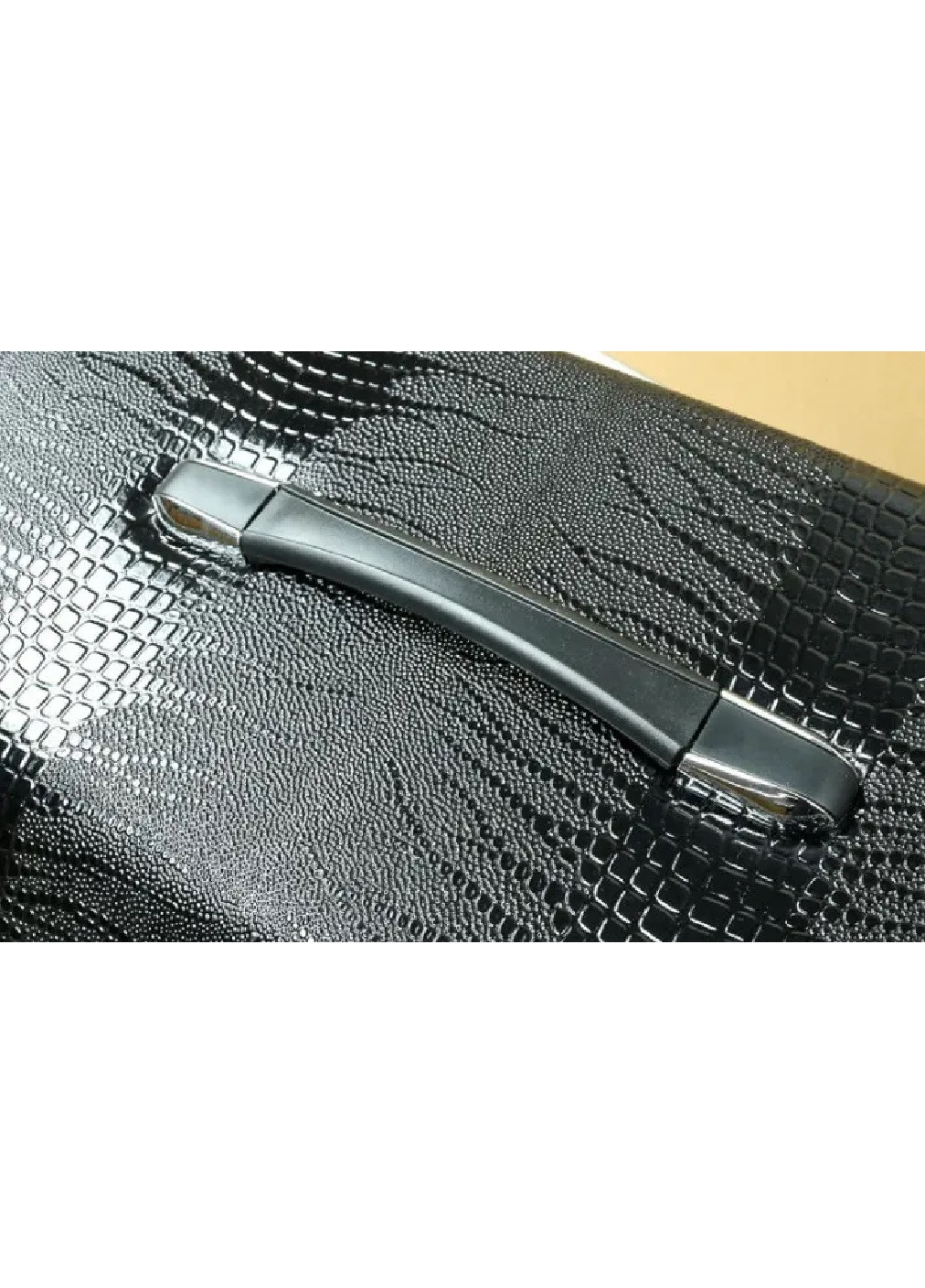 Органайзер короб складной с ручкой в багажник машину автомобиль экокожа с имитацией рептилии 33х32х30 см (475973-Prob) Черный Unbranded (275332312)