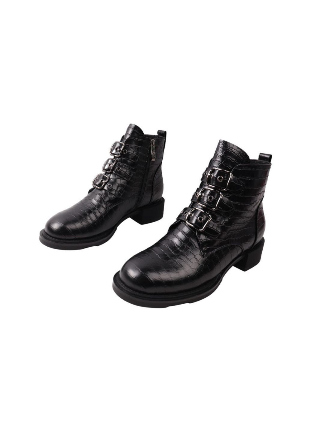 ботинки женские черные натуральная кожа Beratroni