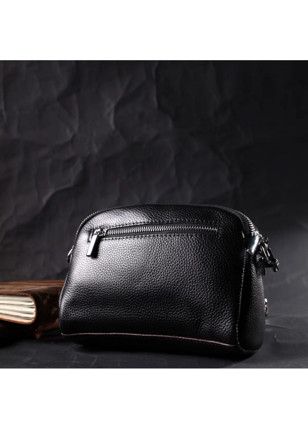 Молодіжна жіноча шкіряна сумка через плече 22324 Vintage (276705750)