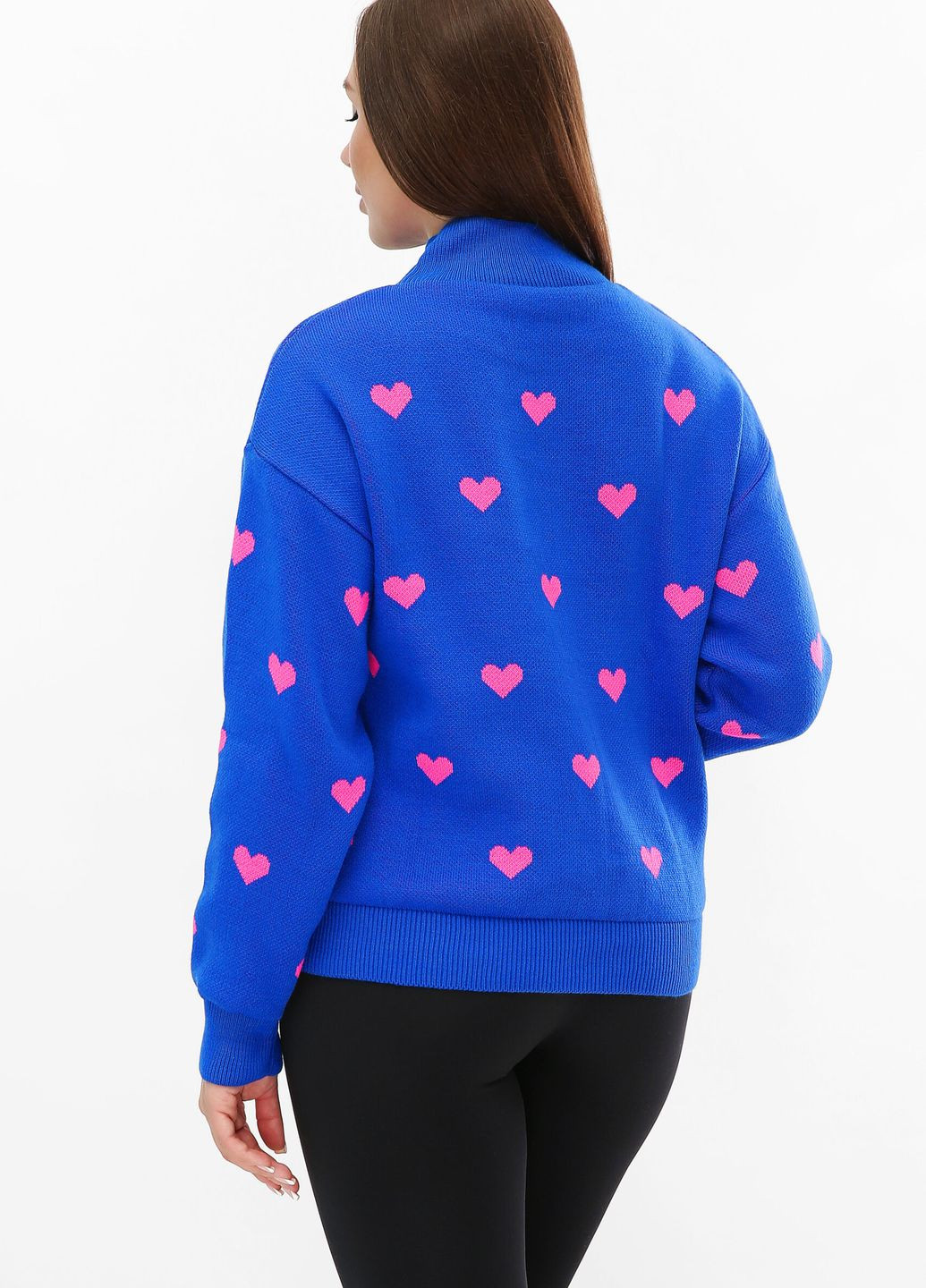 Синій светр 222 синій MarSe