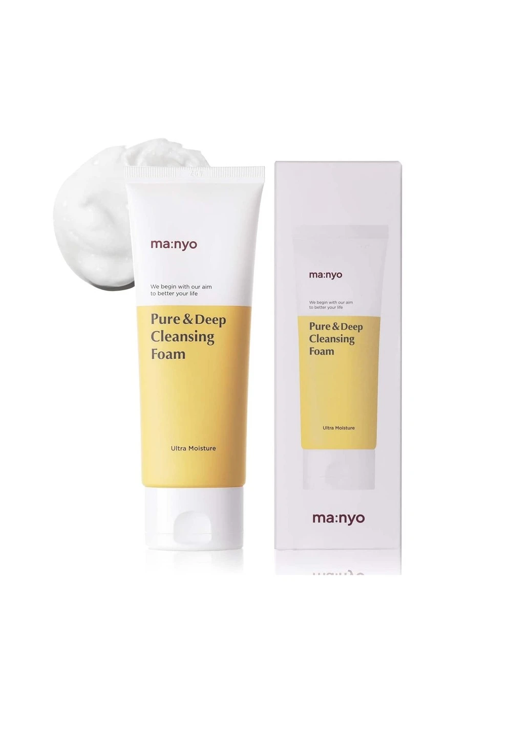 Пінка для вмивання Pure & Deep Cleansing Foam 120 мл Manyo (258300004)