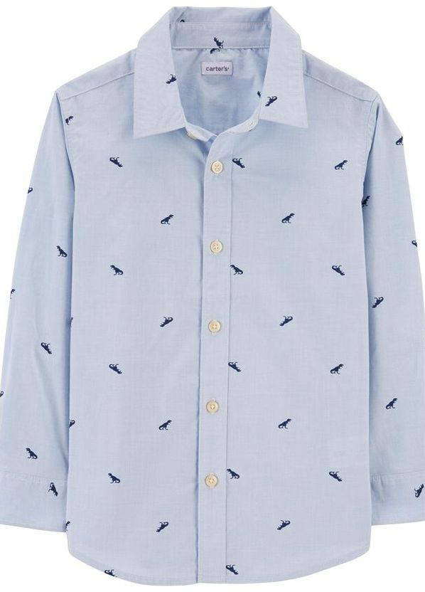 Сорочка для хлопчика (976010) блакитний Carter's (260493295)