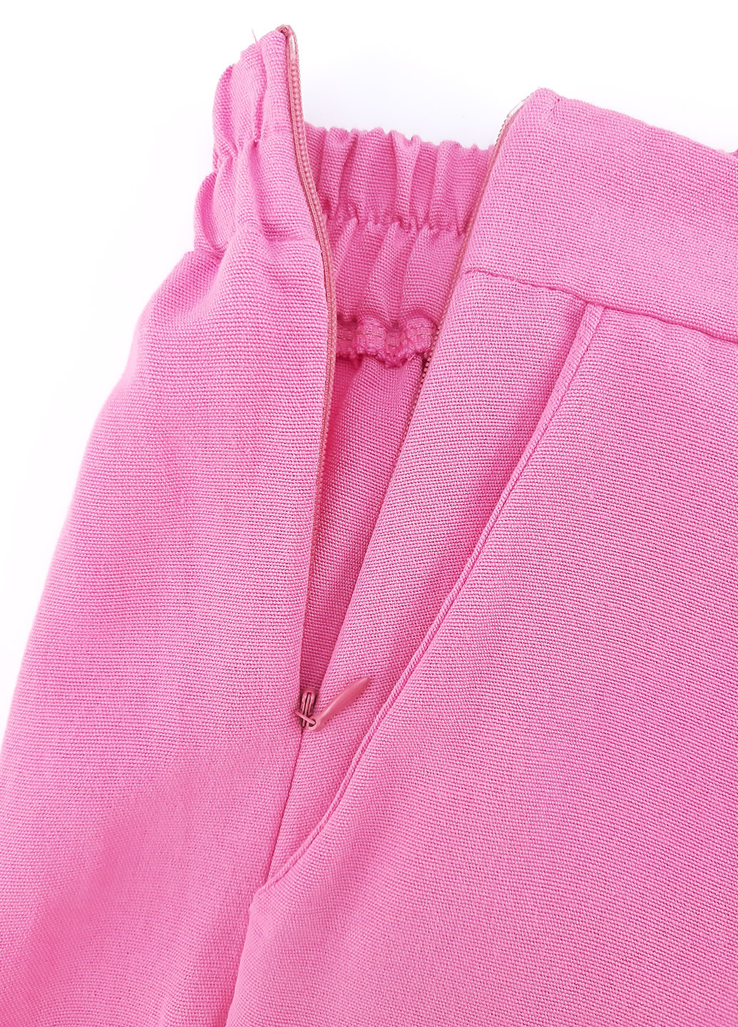 Розовые кэжуал летние палаццо брюки Luvete