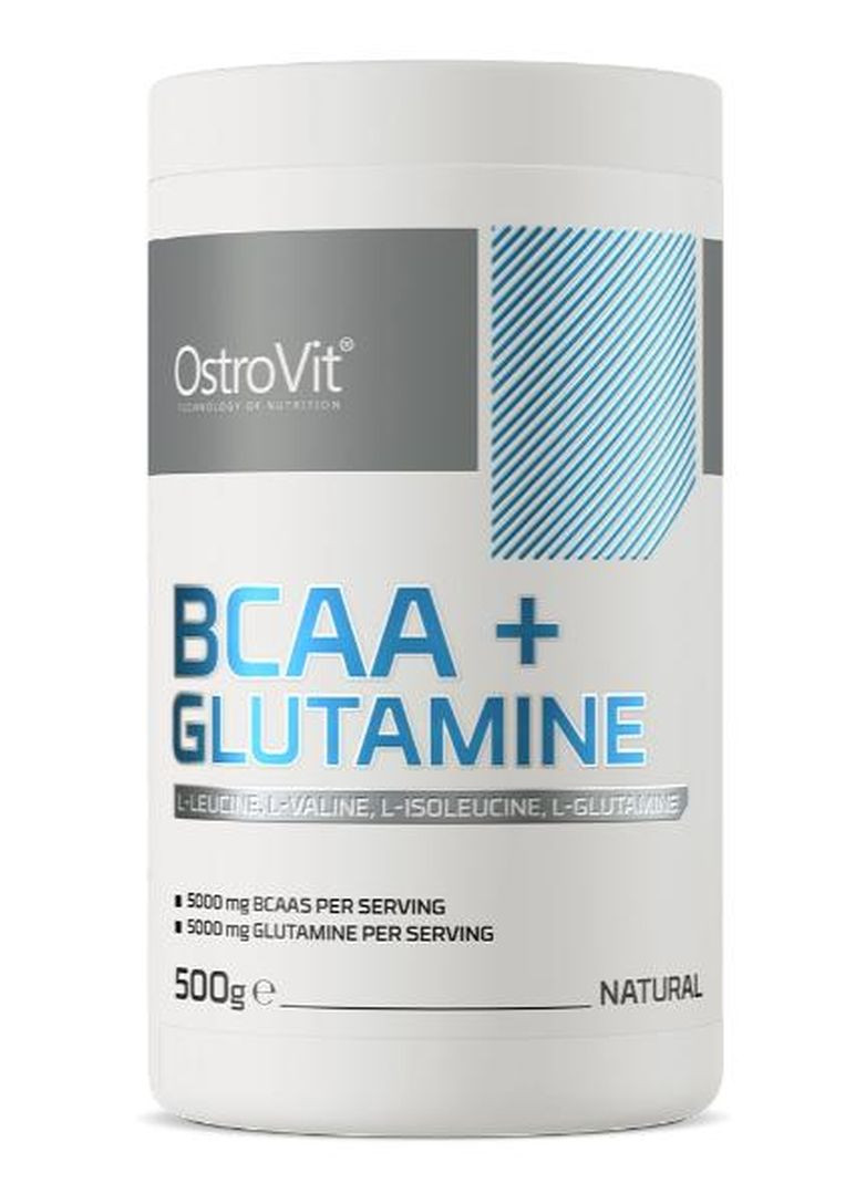 BCAA + Glutamine 500 g /50 servings/ Pure Ostrovit (273773096)