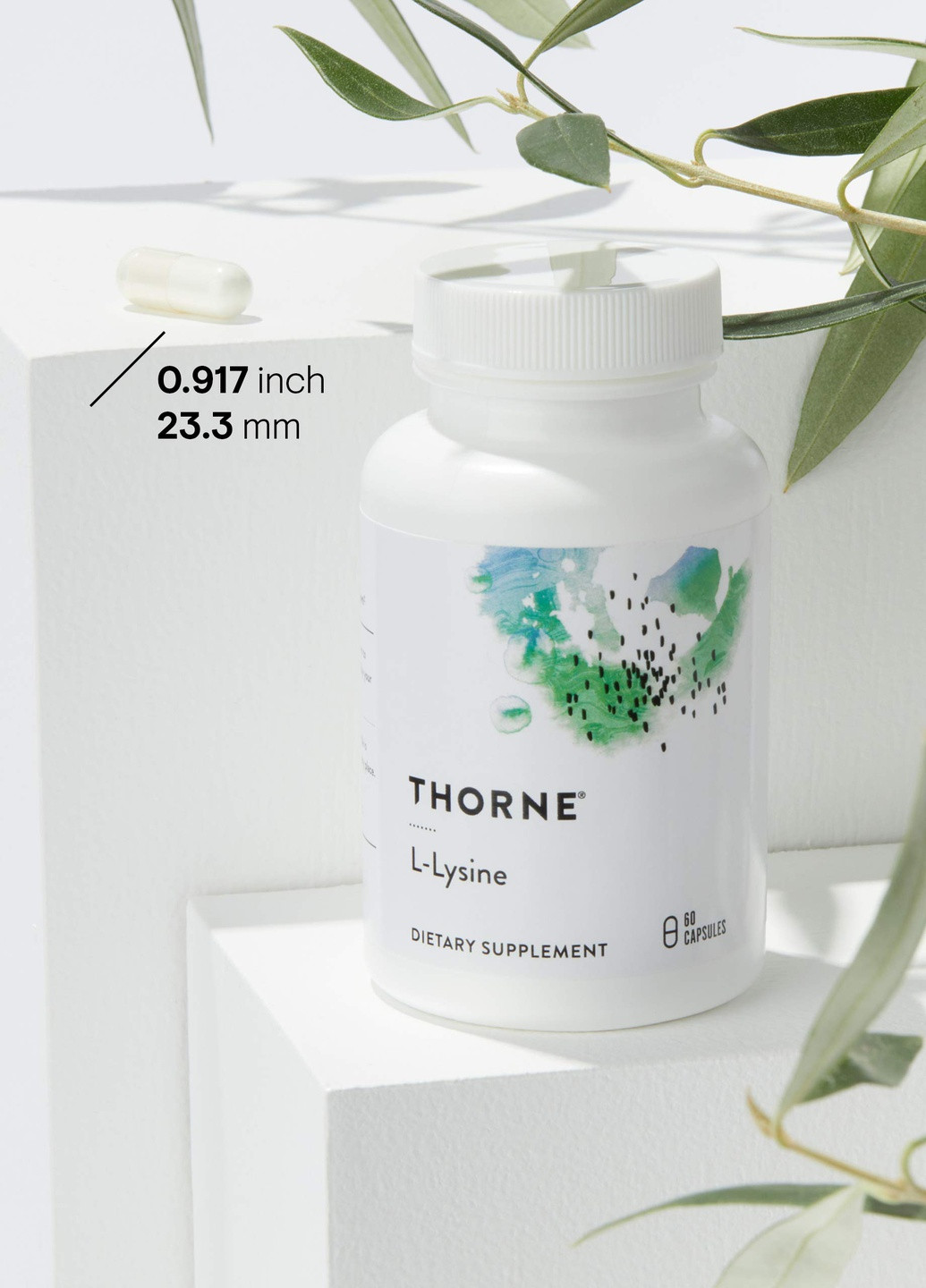 L-лизин L-Lysine 60 caps Thorne Research (258966721)