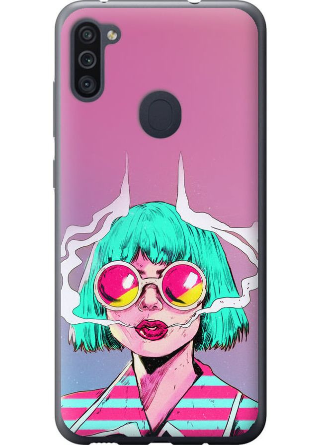 2D пластиковий чохол 'Поп арт дівчина' для Endorphone Samsung Galaxy M11 M115F (276193477)