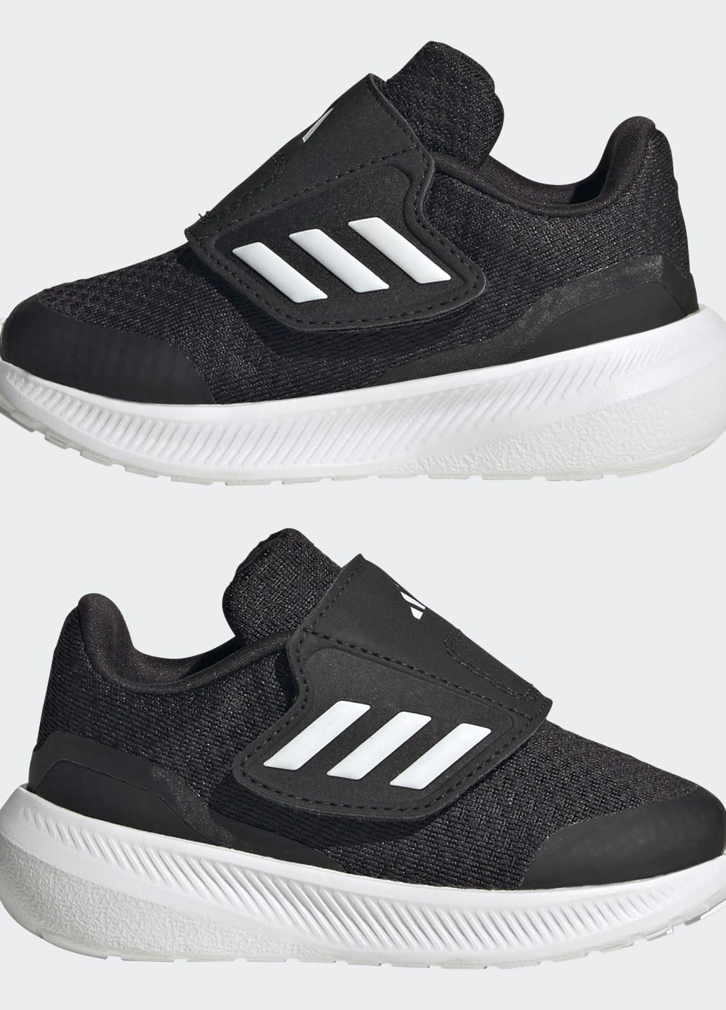 Черные всесезонные кроссовки runfalcon 3.0 adidas