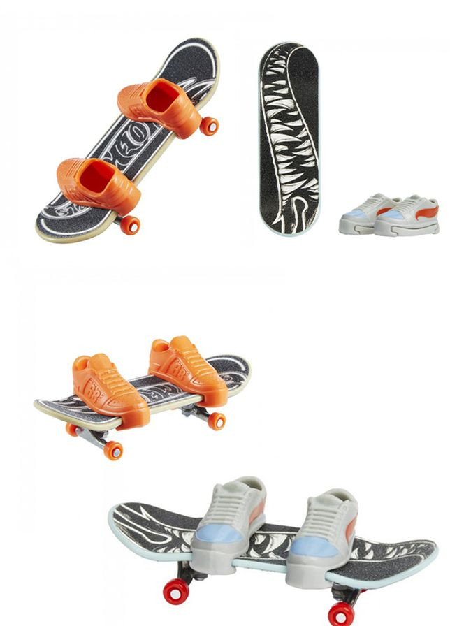 Скейт та взуття для пальчиків колір різнокольоровий ЦБ-00239753 Hot Wheels (272092465)