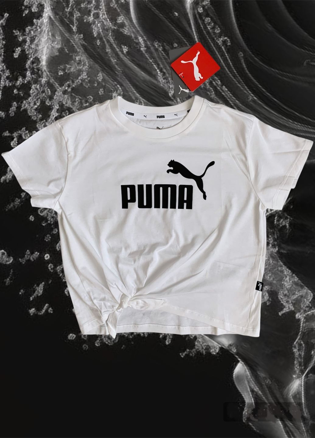 Белая футболка Puma
