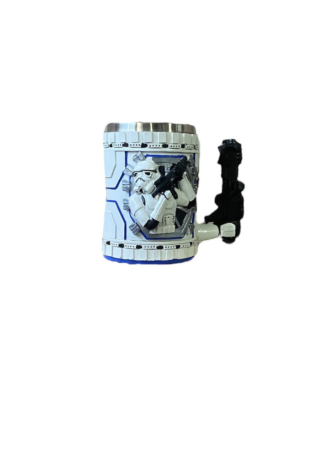 Кружка Чашка Бокал 3D Нержавеющая Сталь Star Wars Штурмовик 550 Мл Home (261333208)