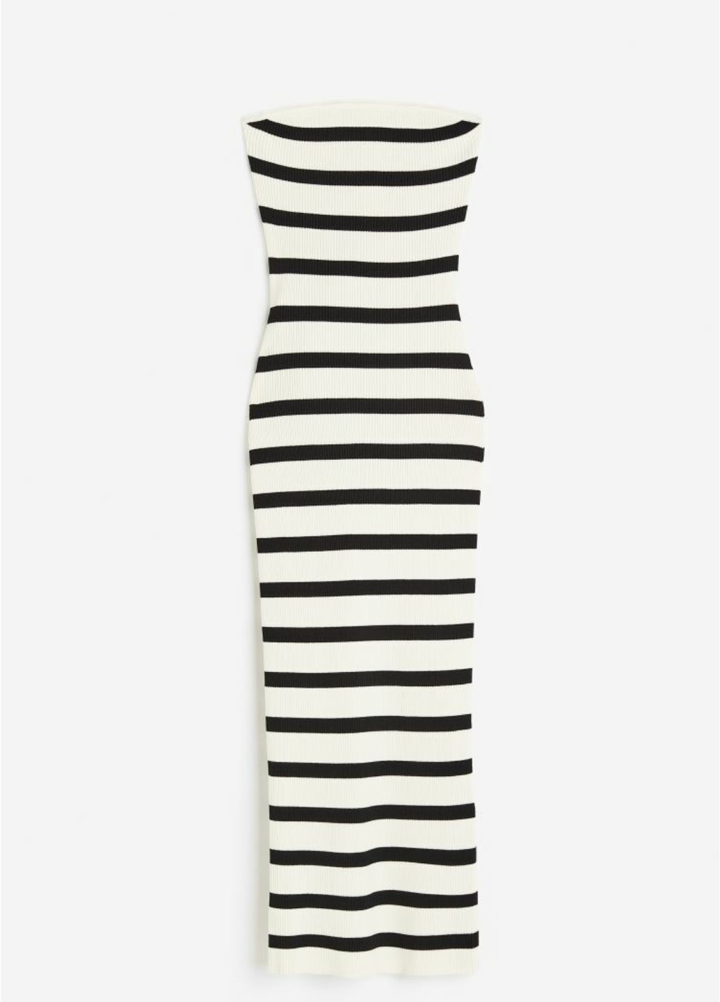 Білий кежуал жіноча приталена сукня в полоску (55697)xs біла H&M
