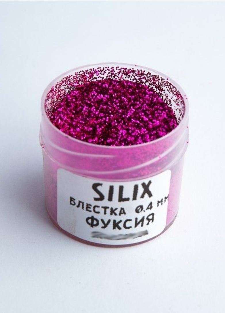 Блестка для силиконовых приманок - фуксия (0,4 мм) SILIX (264661408)
