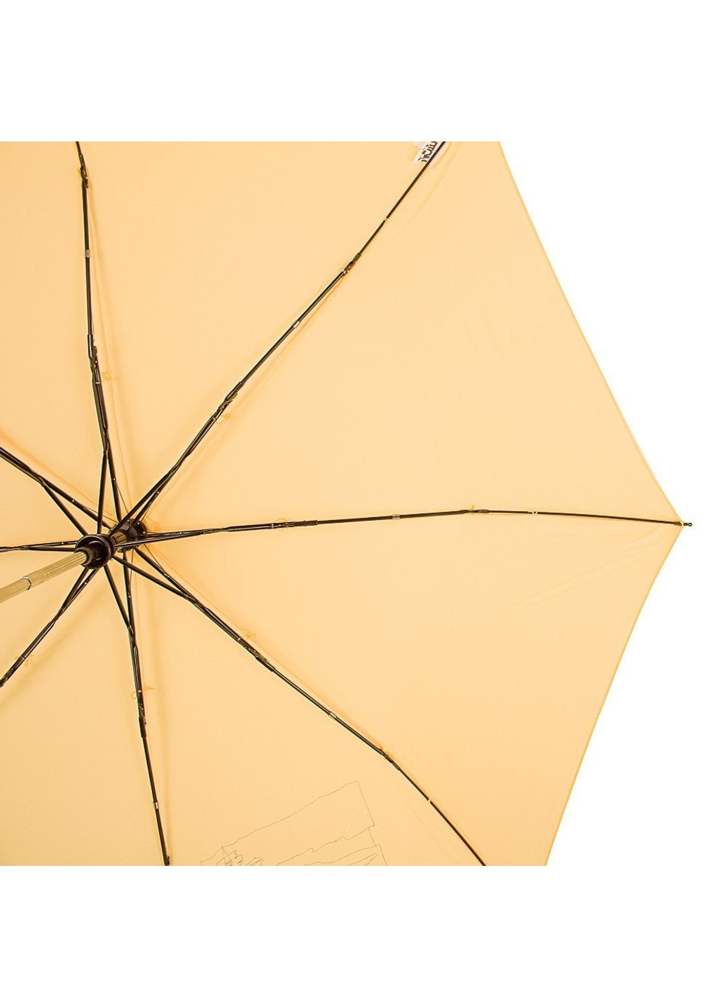 Желтый женский зонт полуавтомат Airton (262982695)