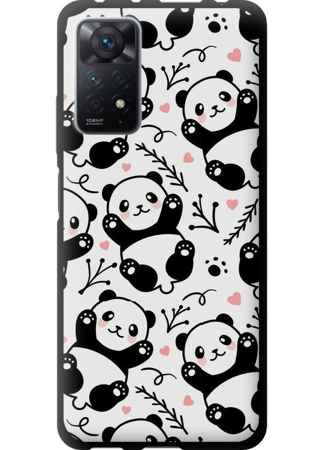 TPU чехол 'Панды' для Endorphone Xiaomi Redmi Note 12 Pro (261328092)