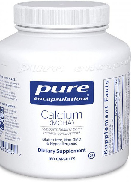 Calcium (MCHA) 150 mg 180 Caps PE-00859 Pure Encapsulations (256725939)