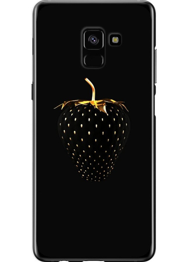 2D пластиковый чехол 'Черная клубника' для Endorphone Samsung Galaxy A8 Plus 2018 A730F (257955274)