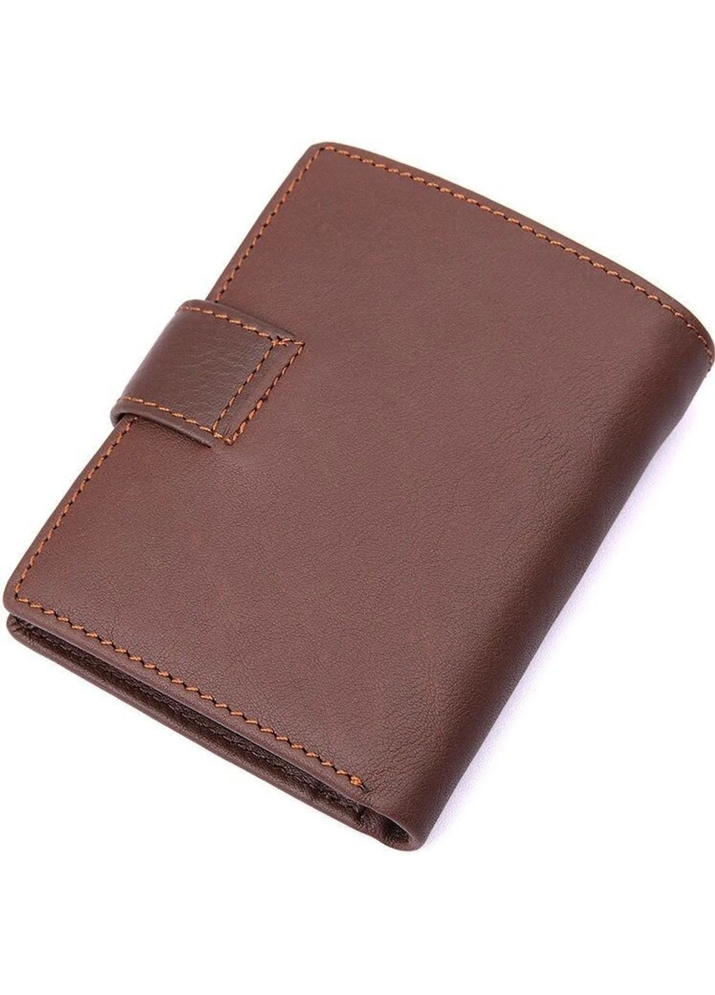 Кошелек из натуральной кожи 14495 Коричневый Vintage (262533145)